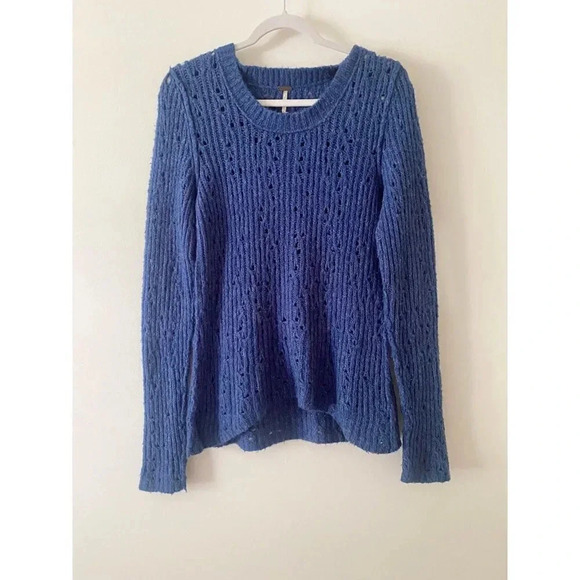Free People Sweater Women’s  Medium Wool Blend - Picture 1 of 6